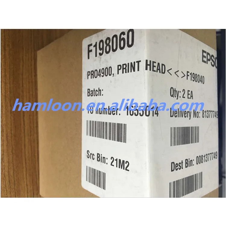 Оригинальная новая печатающая головка F198060 для принтера Epson 4900 4910 | Компьютеры и