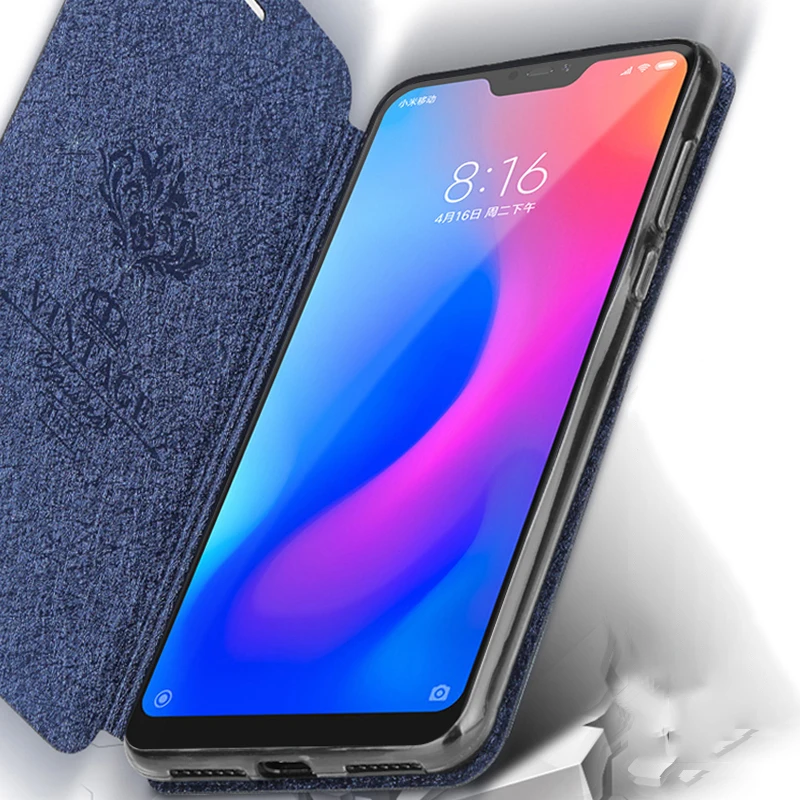 Mofi for xiaomi a2 lite case silicone back cover mi Flip Leather TPU fundas 5.84 inch |
