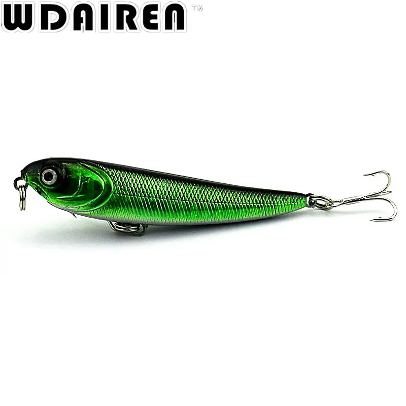 1 шт. 13 5 г 10 см Topwater плавающий карандаш Кривошип рыболовные приманки приманка