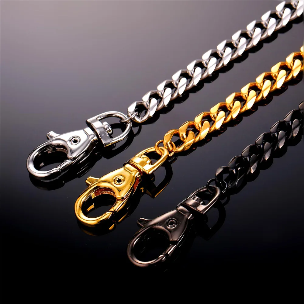 Пояс цепочка на талию золотого цвета брюки для самодельного кошелька бумажника