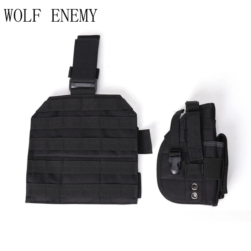 1000D нейлон MOLLE тактическая набедренная платформа для охоты/пейнтбола/кобура для страйкбола платформа с быстроразъемной пряжкой