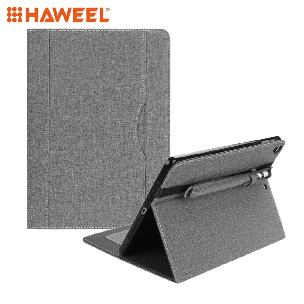 Чехол Haweel из искусственной кожи для планшета iPad 9 7 дюйма (2018) (2017) (2016) / Air 2 со слотом
