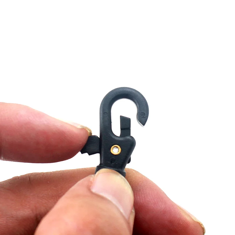 10pcs EDC Multi Function Camping Plactic Carabiner Mini Rotatable Buckle Hooks Hang Quickdraw Key Chain Tools Outdoor Survival | Спорт и