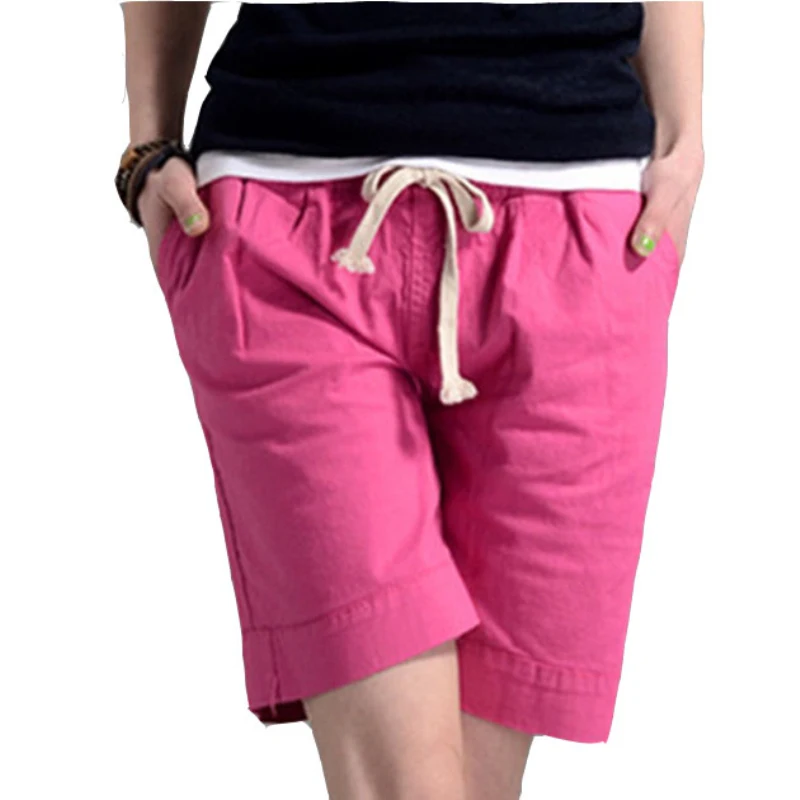 Женские шорты ярких цветов повседневные PT058 2020|womens linen shorts|fashion shortsshorts fashion |