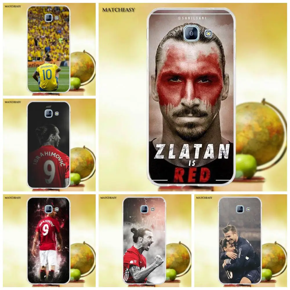 Oedmeb для Samsung Galaxy A3 A5 A7 J1 J2 J3 J5 J7 2015 2016 2017 мягкий узор Розовый Златан ибрагимовиц