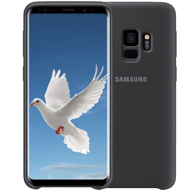 Силиконовый чехол для Samsung Galaxy S9 S 9 Plus 100% оригинальный 360 роскошный спортивный