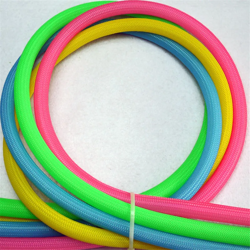 1 м синего и красного цветов качественный комплект из двух предметов 8 мм оплетка