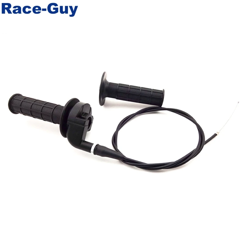 Черный Твист ручки дроссельной заслонки кабель в сборе для CRF XR 50 70 TTR KLX110 SSR Thumpstar