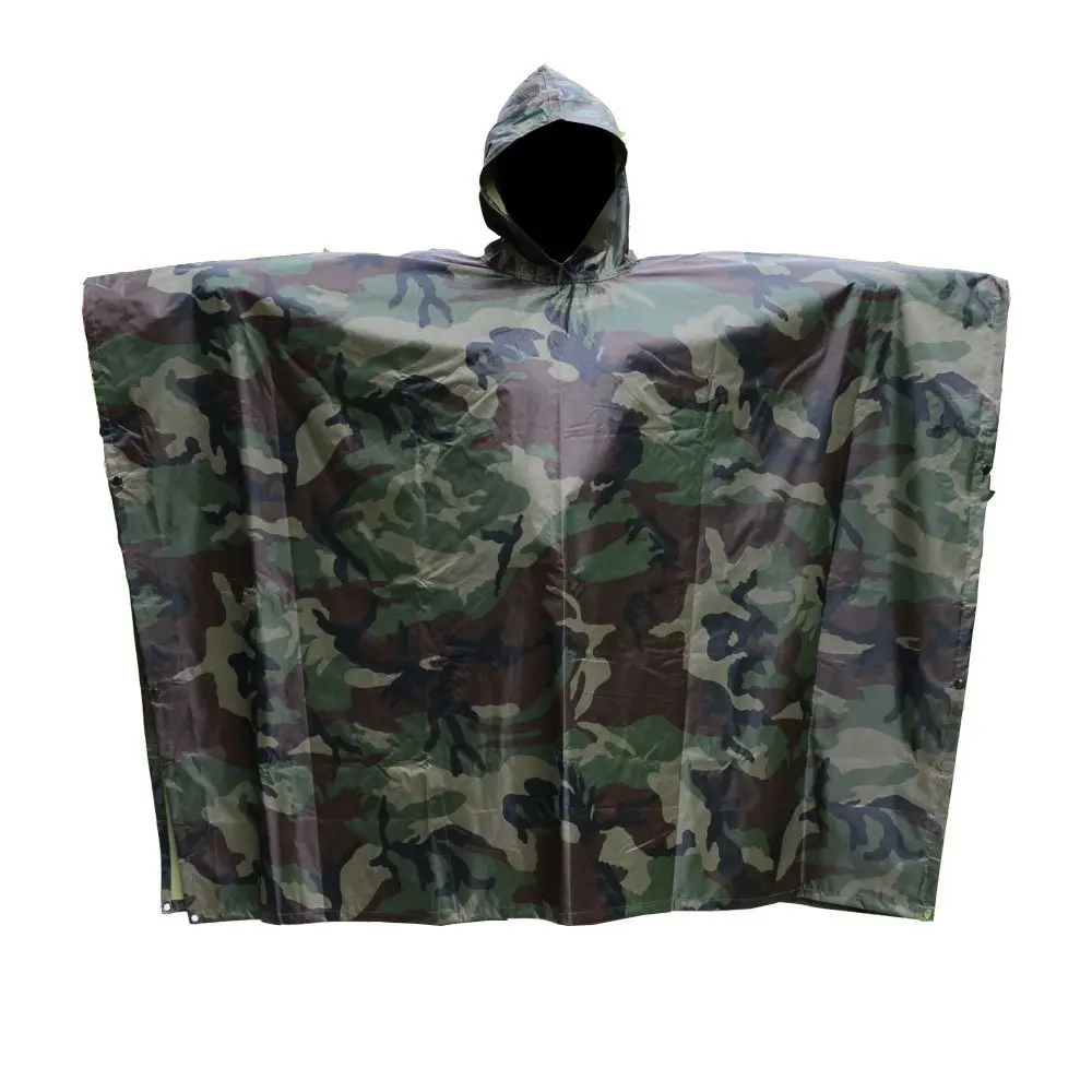 

Raincoat waterproof hiking rain coat camo cycling rainwear camping cloak poncho men women fishing rainproof windproof