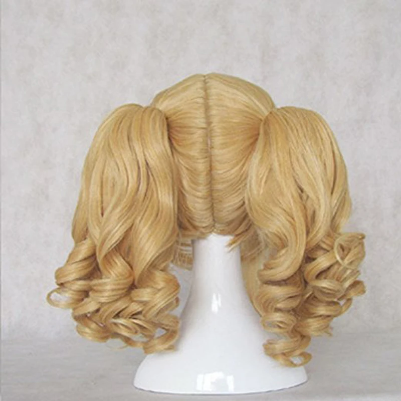 Парик для косплея черного Батлера курошишсуджи Элизабет мидддфорд золотой