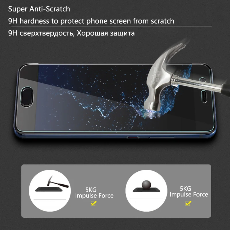 Прозрачное закаленное стекло для Huawei Mate 10 Pro 9 Защитная пленка экрана P20 P10 lite
