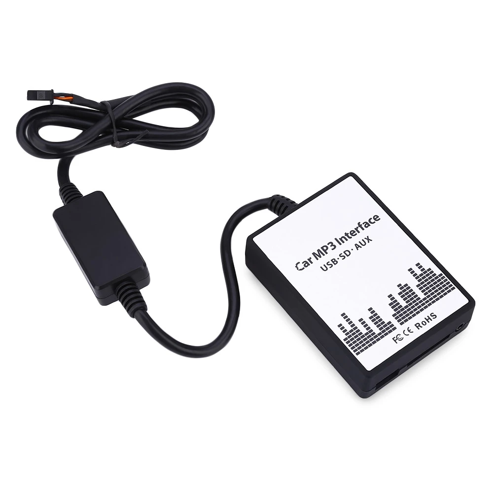Авто USB 3 5 мм AUX-IN адаптер MP3 плеер Кабельное радио Интерфейс Автомобильный Кабель