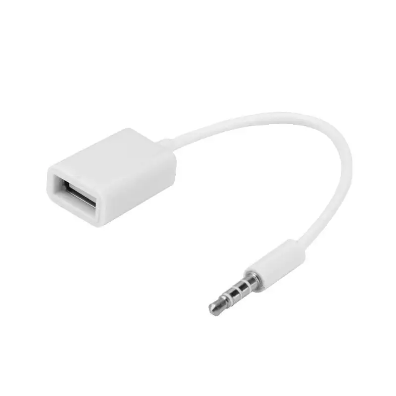 Переходник со штекера AUX 3 5 мм на USB 2 0 с разъемом типа папа гнездо| |