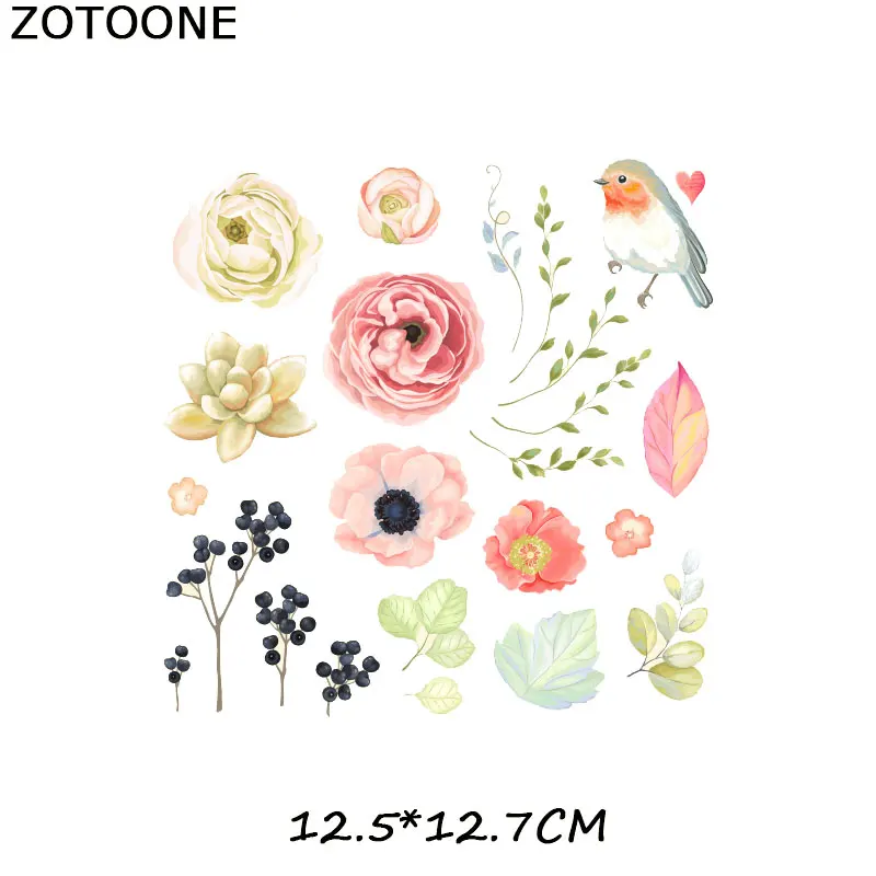 ZOTOONE милые различные Мультяшные животные Сделай Сам патчи железо на переноске