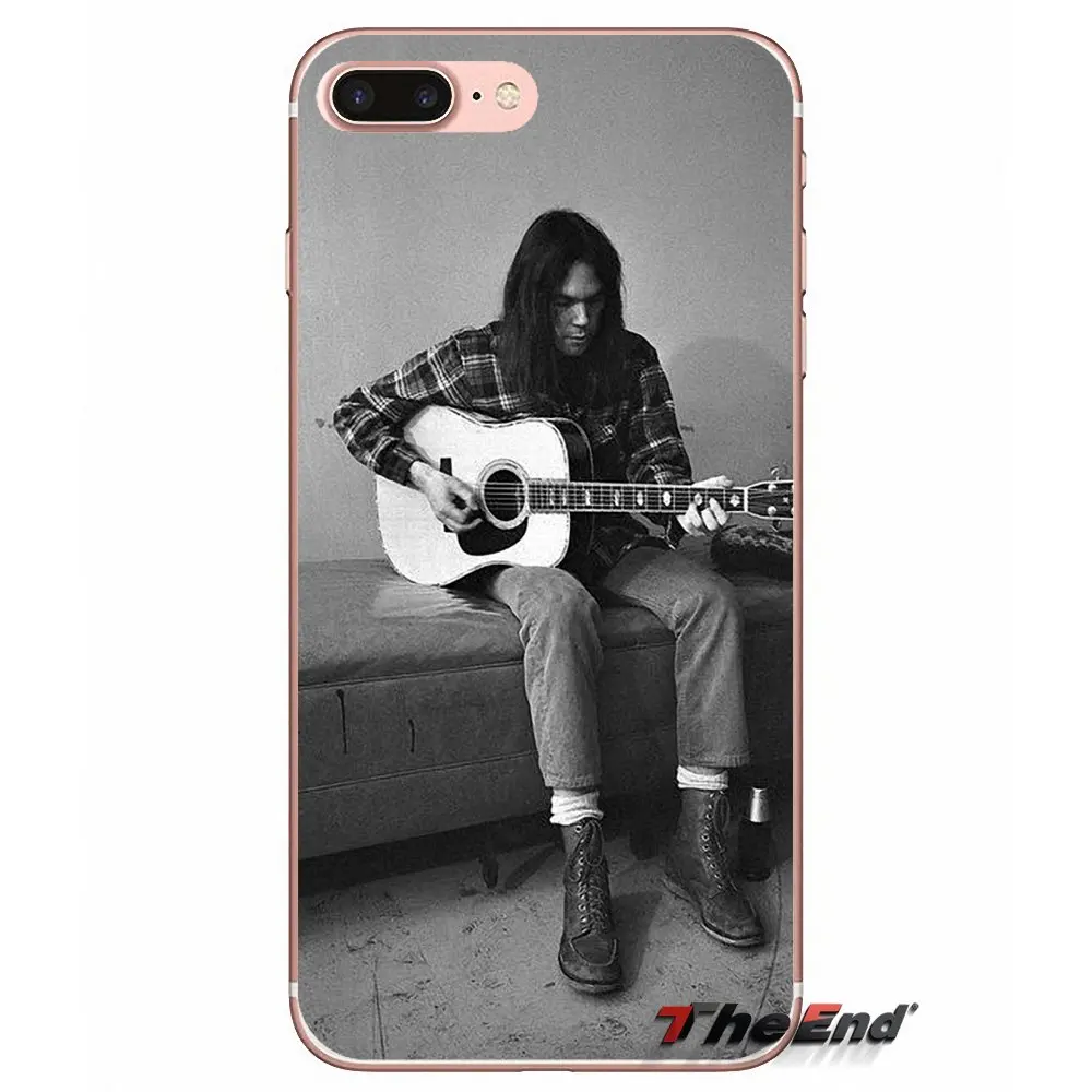 Neil Young Godfather of Grunge мягкий чехол для iPhone X 4 4S 5 5S 5C SE 6 6S 7 8 Plus Samsung Galaxy J1 J3 J5 J7 A3 A5 2016 2017 |