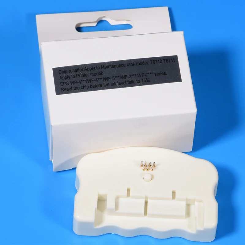 T6710 T6711 отходов чернил обломок Resetter для Epson WF 7710 7715 7210 7110 7610 7620|Чип картриджа| |
