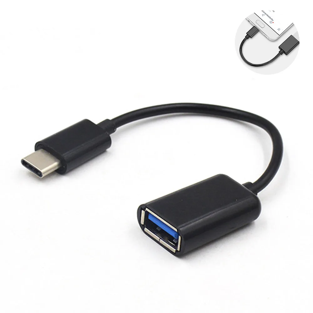 Кабель переходник с Type C на USB 3 1 портативный OTG легкий|Кабели передачи данных| |