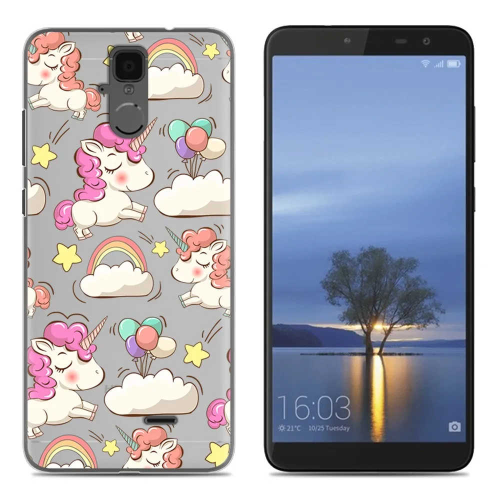 Чехол для телефона Hisense F24/Infinity H11 Lite, модный дизайн, цветная Раскрашенная задняя крышка, мягкий чехол для телефона, ТПУ силиконовый чехол - Цвет: 4