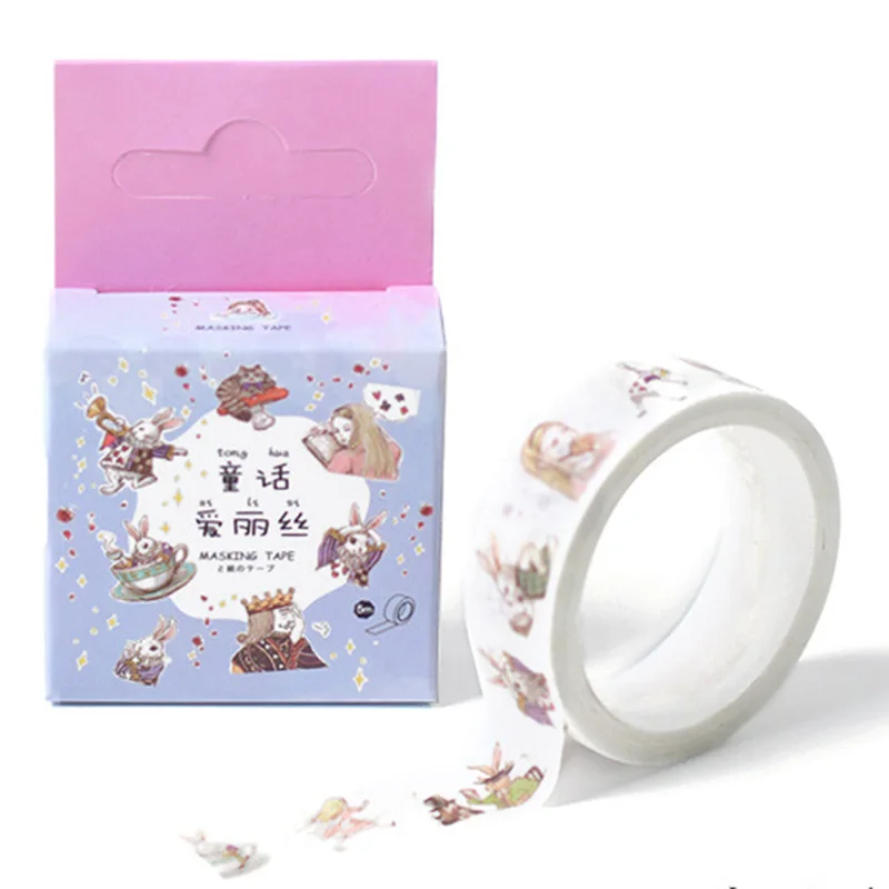H03 15 мм* 5 м милая собака кошка животные бумажный скотч DIY дневник в стиле Скрапбукинг Декоративные Маскировочные ленты для детей подарок для девочек - Цвет: H03