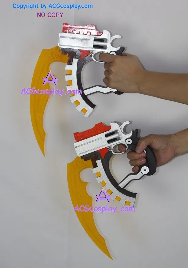 

.Hack Xth Form Haseo blade twin blade cosplay prop pvc and acrylic made ACGcosplay