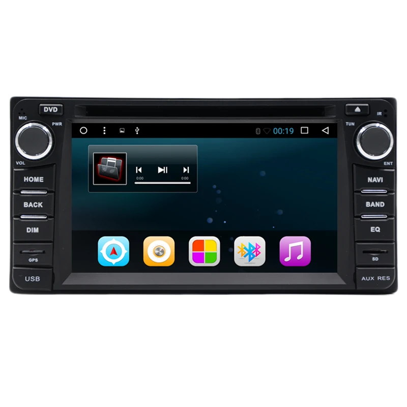 Android 7.1 dvd-плеер автомобиля для Toyota Corolla Hilux Vios старый 4runner Camry Prado RAV4 2003-2008 автомобиль