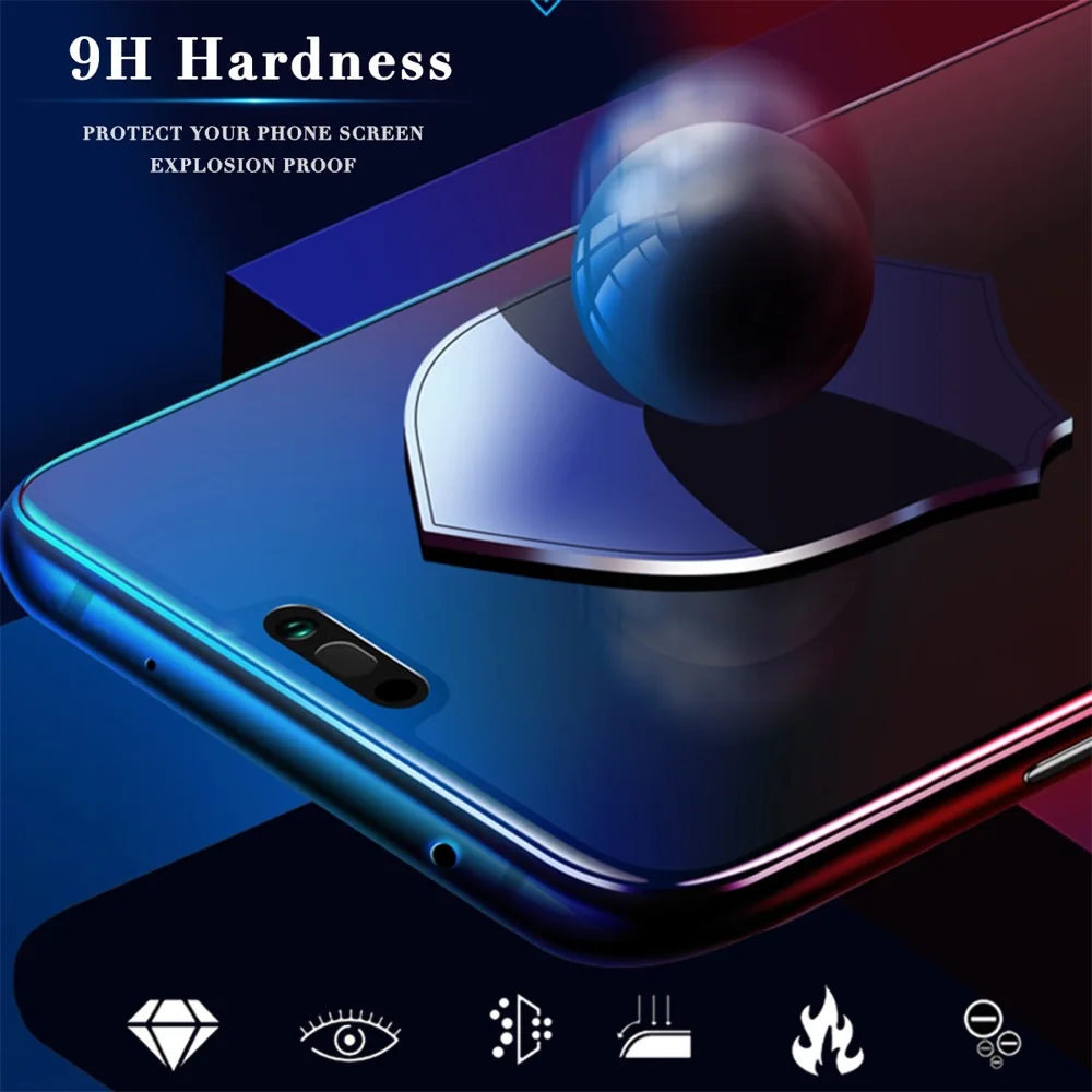 Закаленное стекло на huawei P20 Lite Защитное для экрана Pro защитное huawey p20 световая