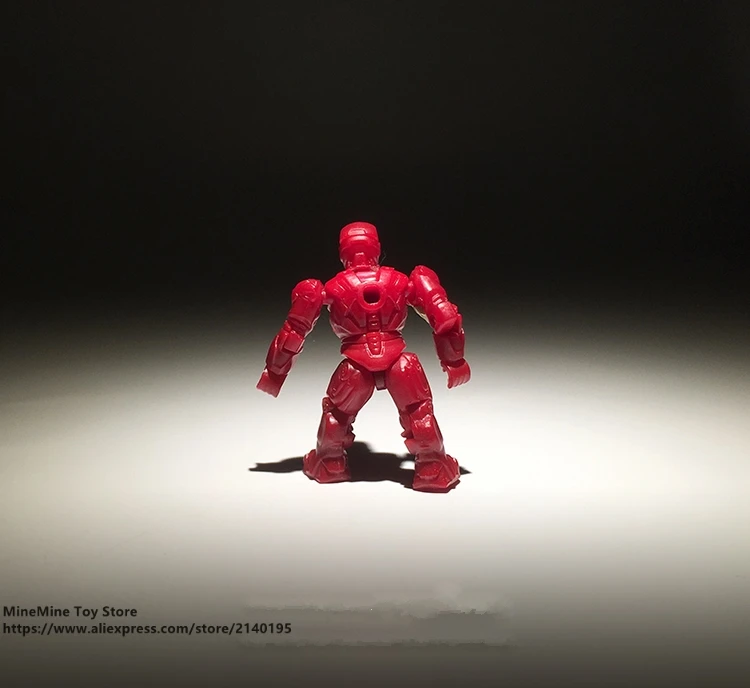 DISNEY Marvel Мстители Железный человек 5 см фигурка осанки коллекция украшений аниме