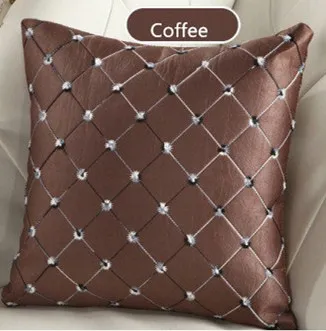 Colorful Blending cloth 43x43cm/17.7x17.7'' Cushion Plaid Sofa Throw Cotton Decor Couch car decorative pillows seat cushion | Дом и