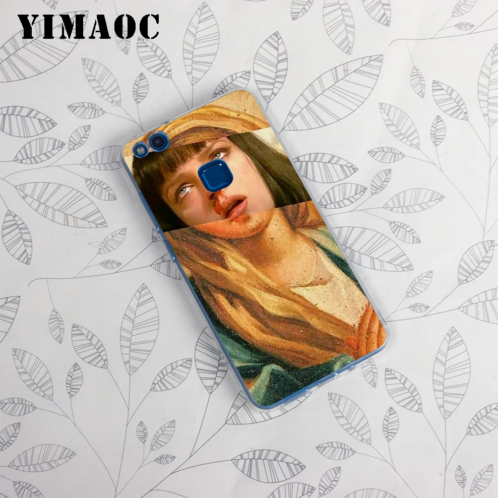 YIMAOC Мона Лиза Ван Гог мягкий чехол для huawei Honor 10 9 8X 8C 8 7C 7X 7A Pro 6A Note Nova 3i 3 2i Y6 Y7 Y9 Prime 2018