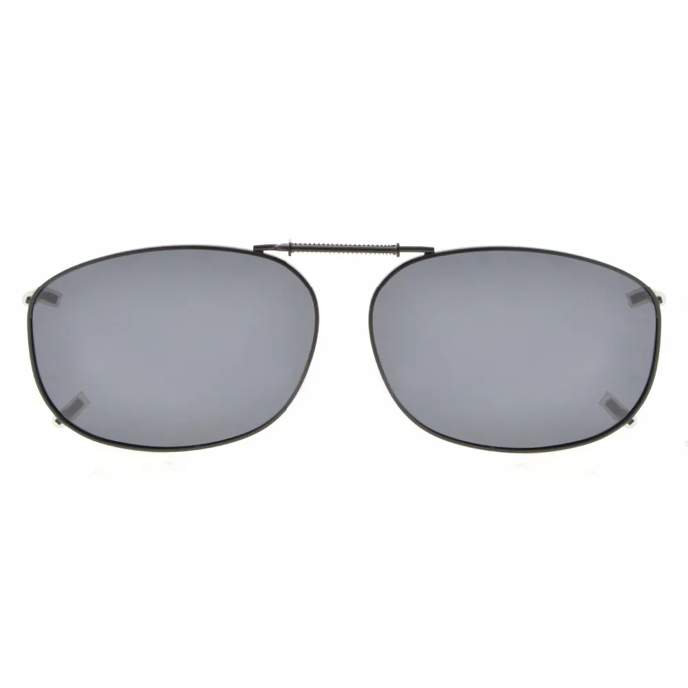 C89 очечник металлическая оправа поляризованные линзы клип на солнцезащитные