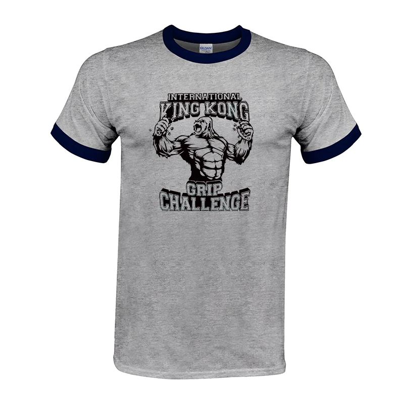 Мужская футболка с тяжелой атлетикой Gorilla Lifting из 100% хлопка Повседневная мужская