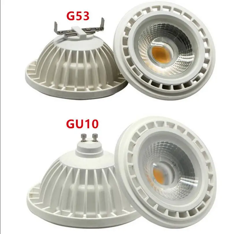 GSKGYXG 10 Вт 15 AR111 Светодиодный прожектор Теплый Холодный белый светодиодный