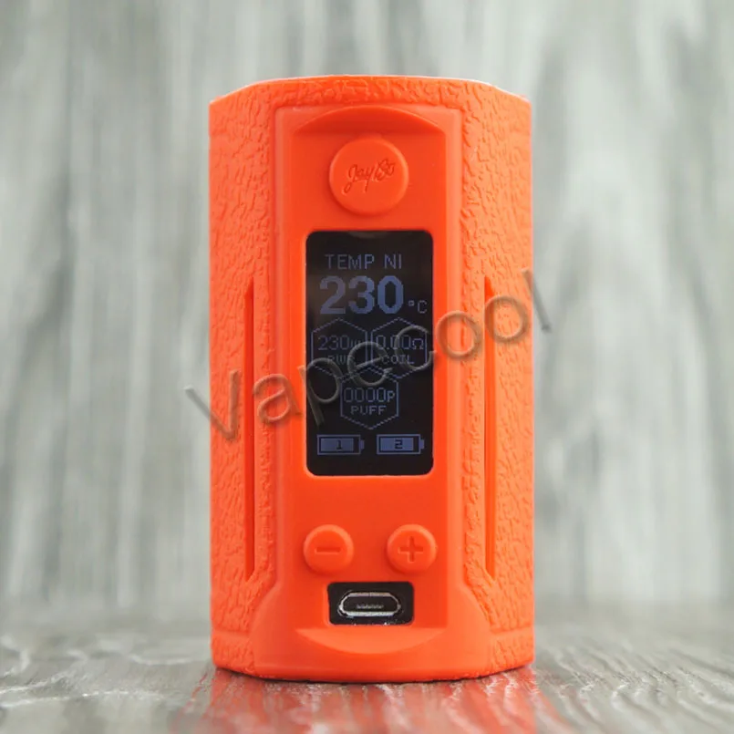 2 шт., двойной чехол Reuleaux RX GEN3, кожаный и силиконовый чехол, нескользящий чехол, подходит для Vape WISMEC, RX GEN3, двойная коробка, 230 Вт, мод