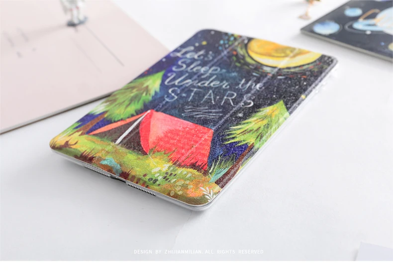 Космос Вселенная Чехол-книжка на магнитной застежке Чехол для iPad Pro 9,7 air 10,5 10,2 11 12,9 Mini2 на возраст 3, 4, 5, планшет чехол для нового iPad 9,7