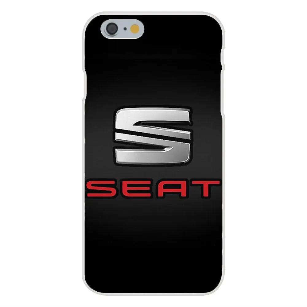 Чехол с логотипом Seat для Apple iPhone X XS Max XR 4 4S 5 5C 5S SE 6 6S 7 8 Plus Ультратонкий чехол
