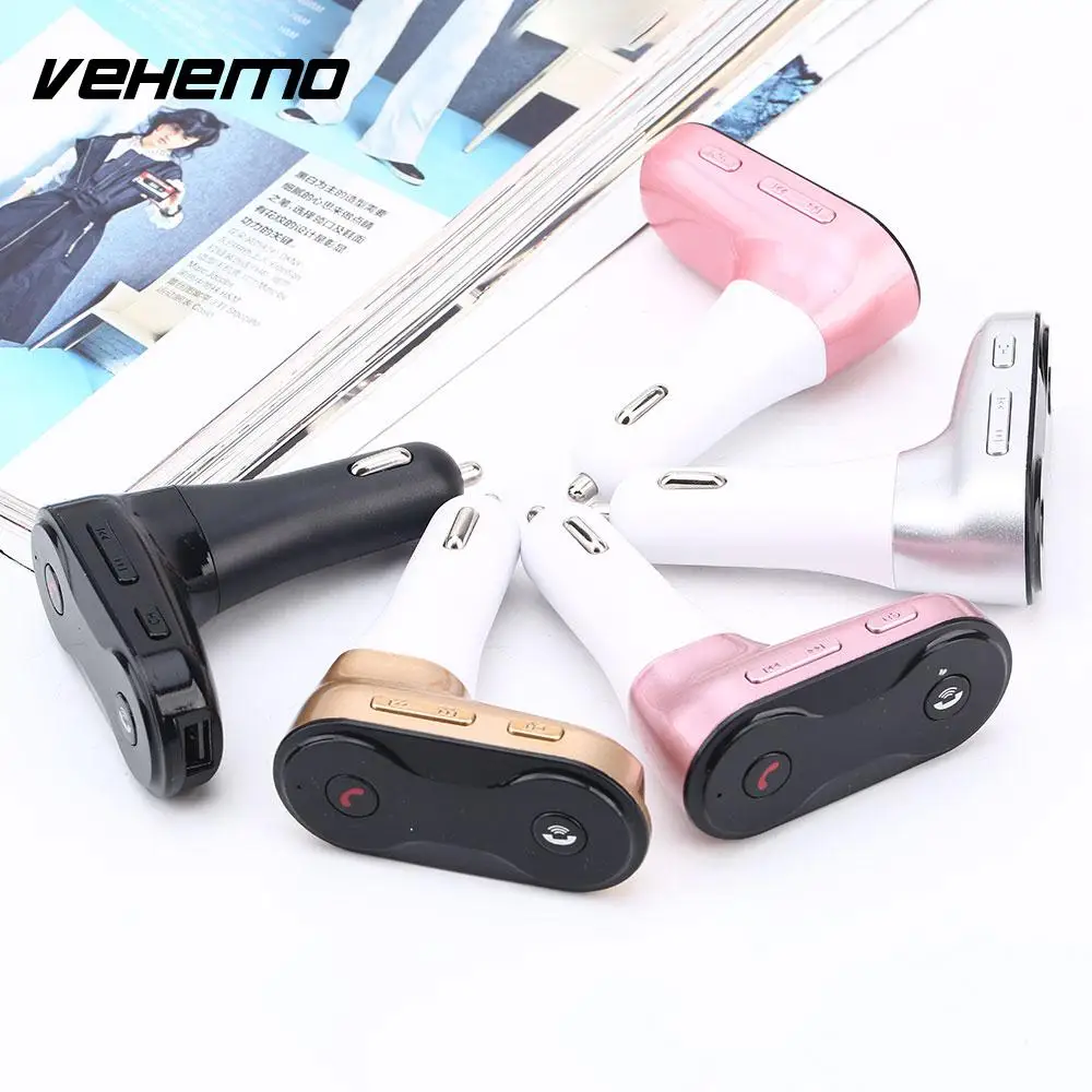 Vehemo 87 5 108 мГц 3 мм автомобиля Mp3 плеер вызова Bluetooth MP3 FM радио Портативный высокая