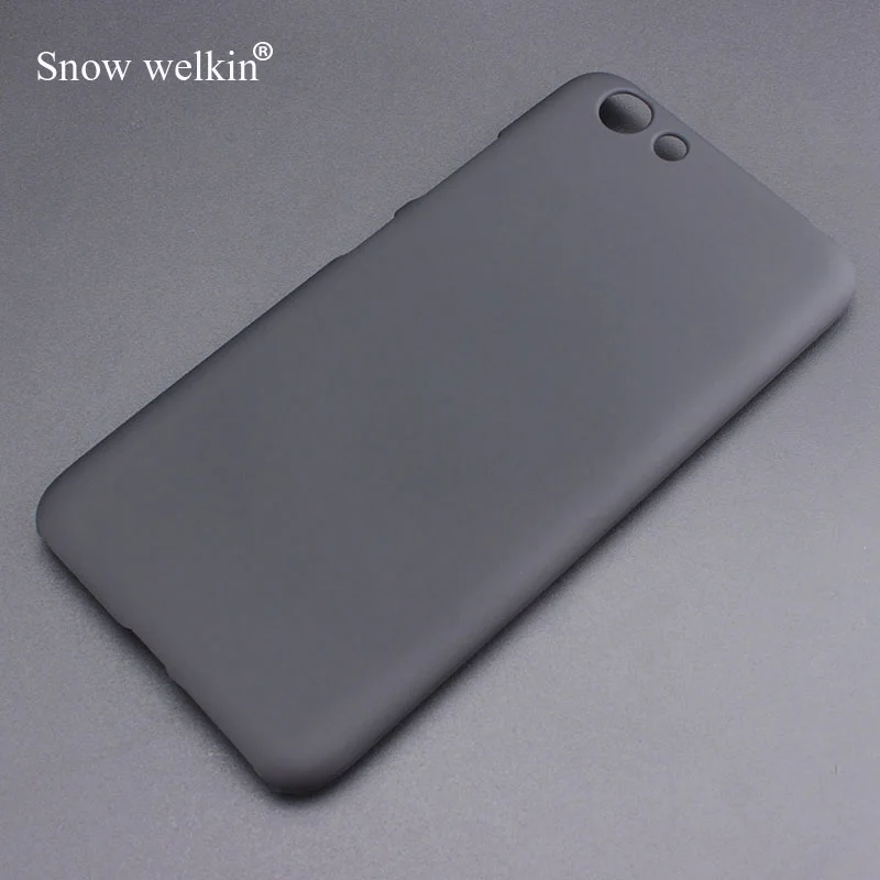 Новый роскошный прорезиненный матовый пластиковый жесткий чехол Snow Welkin для vivo Y53