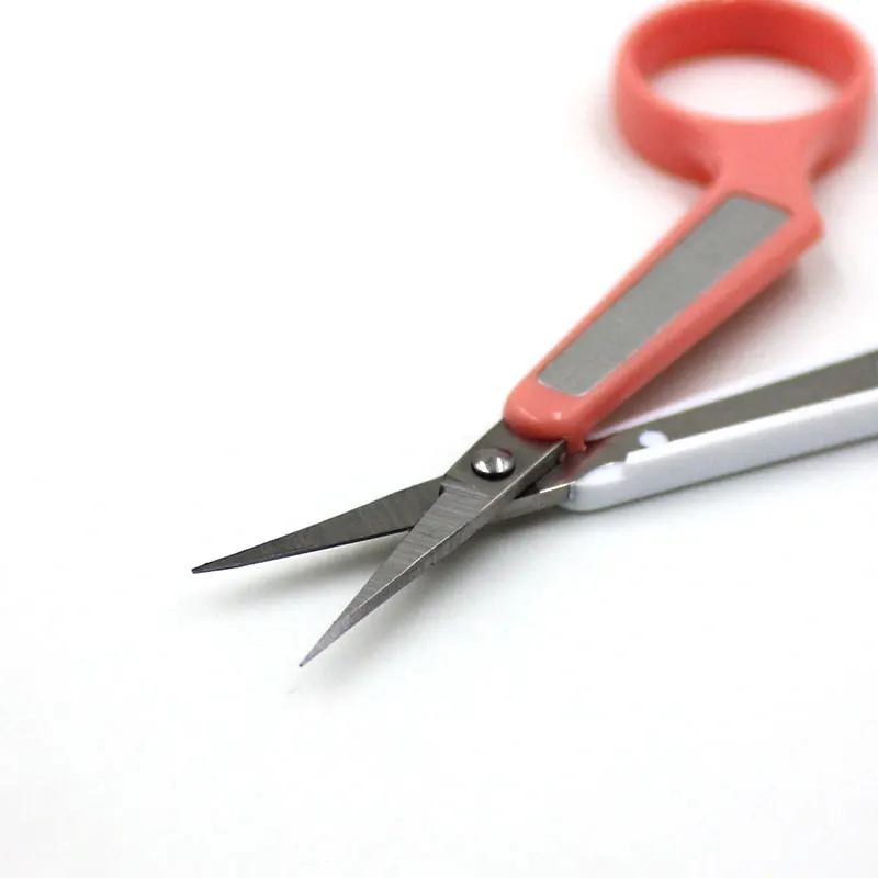 3 цвета ножницы для бровей прямая/изогнутая/круглая головка маникюра ресниц носа