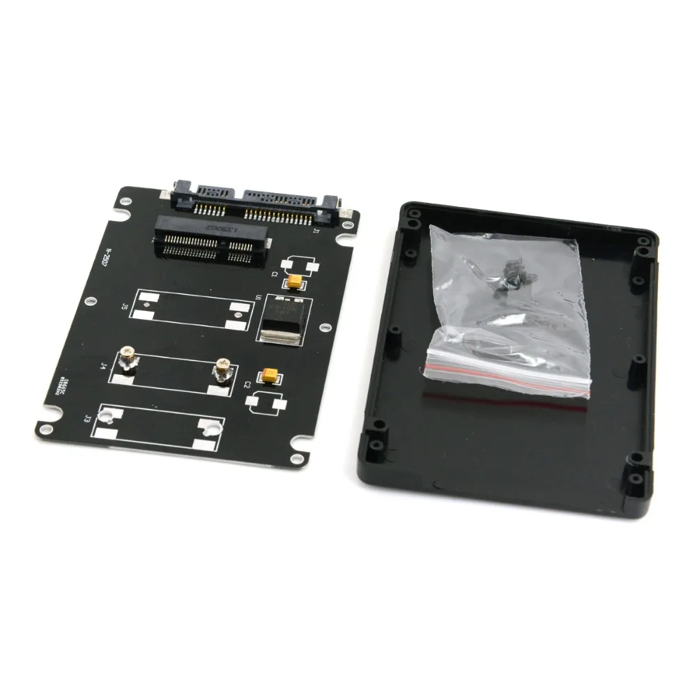 Mini PCI-E mSATA SSD до 2 5 "SATA жесткий диск Корпус конвертер адаптер для Intel Samsung Asus |