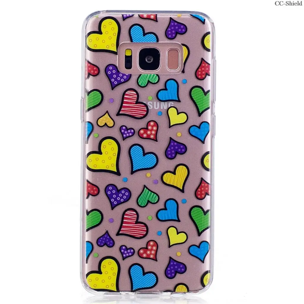 Чехол из ТПУ для Samsung Galaxy S8 S 8 Plus S8Plus + G955F SM-G955F G955FD SM-G955FD Мягкий силиконовый чехол