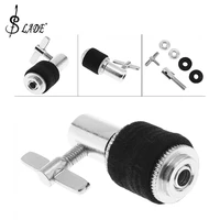 slade 1pcs 5cm silver cymbal stand speed hi hat clutch holder clamp drum accessories parts alloy metal plating