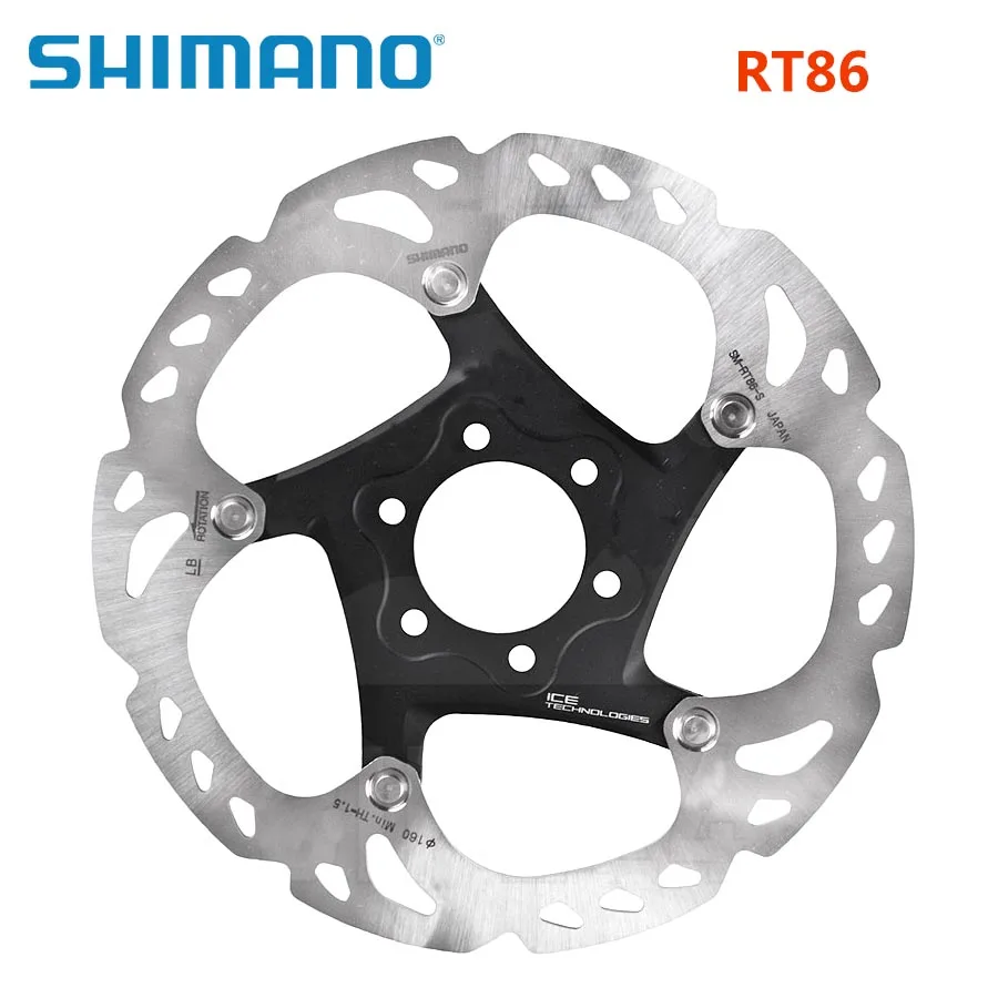 SHIMANO XT SM RT86 Ice Point technology тормозной диск 6 Болт M8000 горный велосипед диск SHIMANO RT86 160 мм 180 мм MTB
