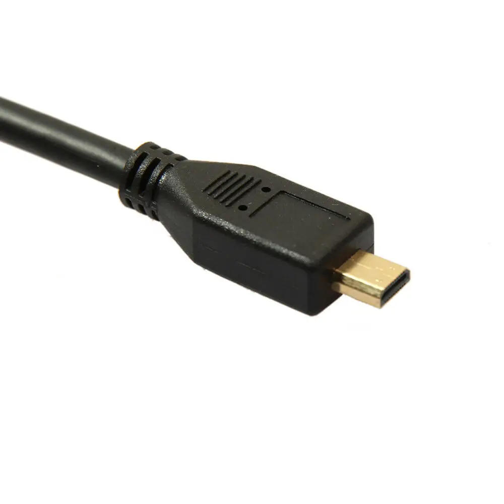 Черный Кабель Micro HDMI-HDMI 6 футов 1 8 м 4K для Raspberry Pi 4 Модель B | Компьютеры и офис