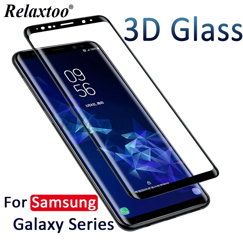 

3D изогнутое стекло для Samung Galaxy S8 защита для экрана закаленное стекло для Samsung S9 Plus S8 S7 S6 Edge Plus Note 8 9 note9 пленка