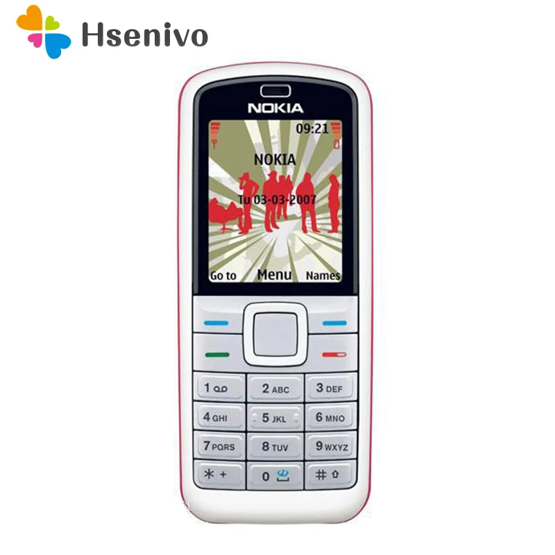Восстановленный Nokia 5070 Оригинальный сотовый телефон дешевый разблокированный GSM