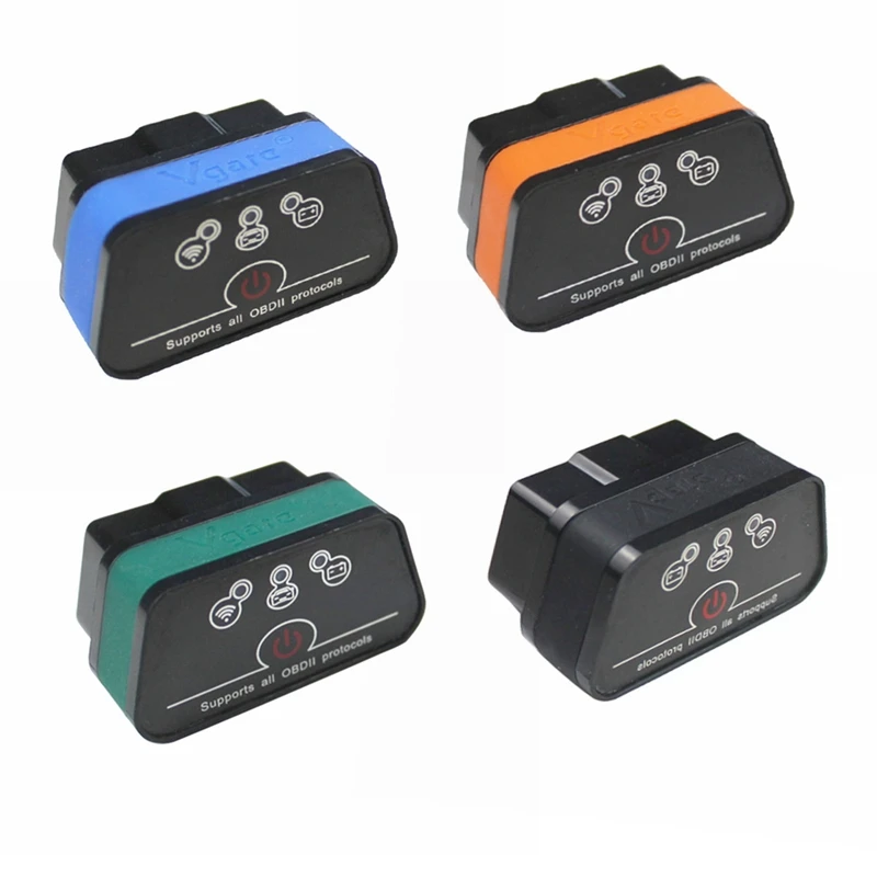 Vgate ELM327 WIFI iCar2 автомобильный OBD2 сканер ELM 327 Беспроводной для iOS iPhone/Android Torque V2.1
