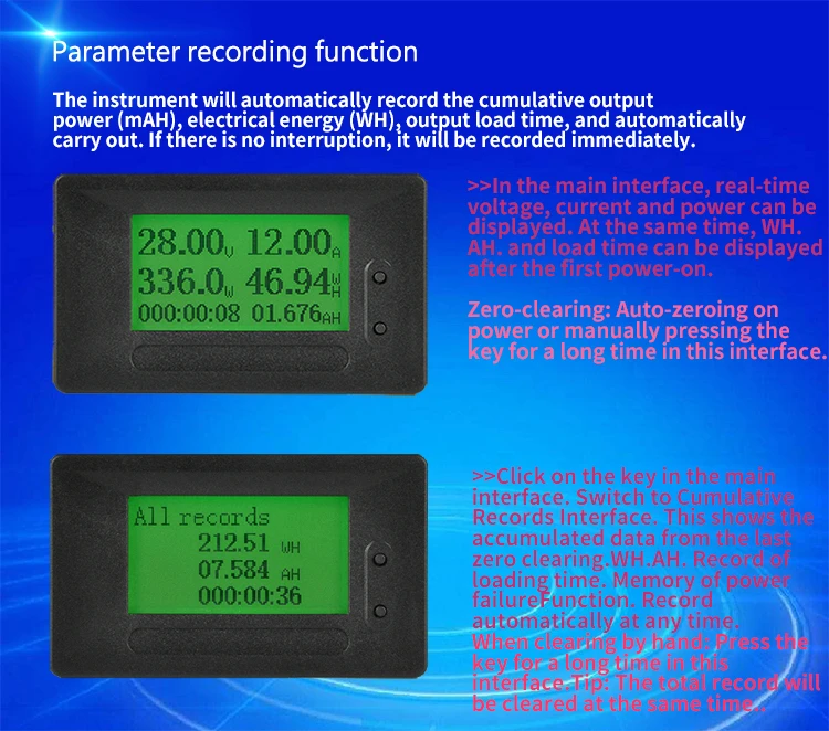 DC 200 V 300A кулонметр 12864 lcd цифровой вольт-усилитель измеритель напряжения тока мощность энергии темп времени сигнализации 12 V 24 V