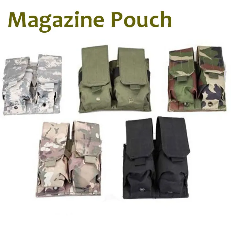 Высококачественная сумка для магазина тактическая двойная Molle M4 5 56 мм