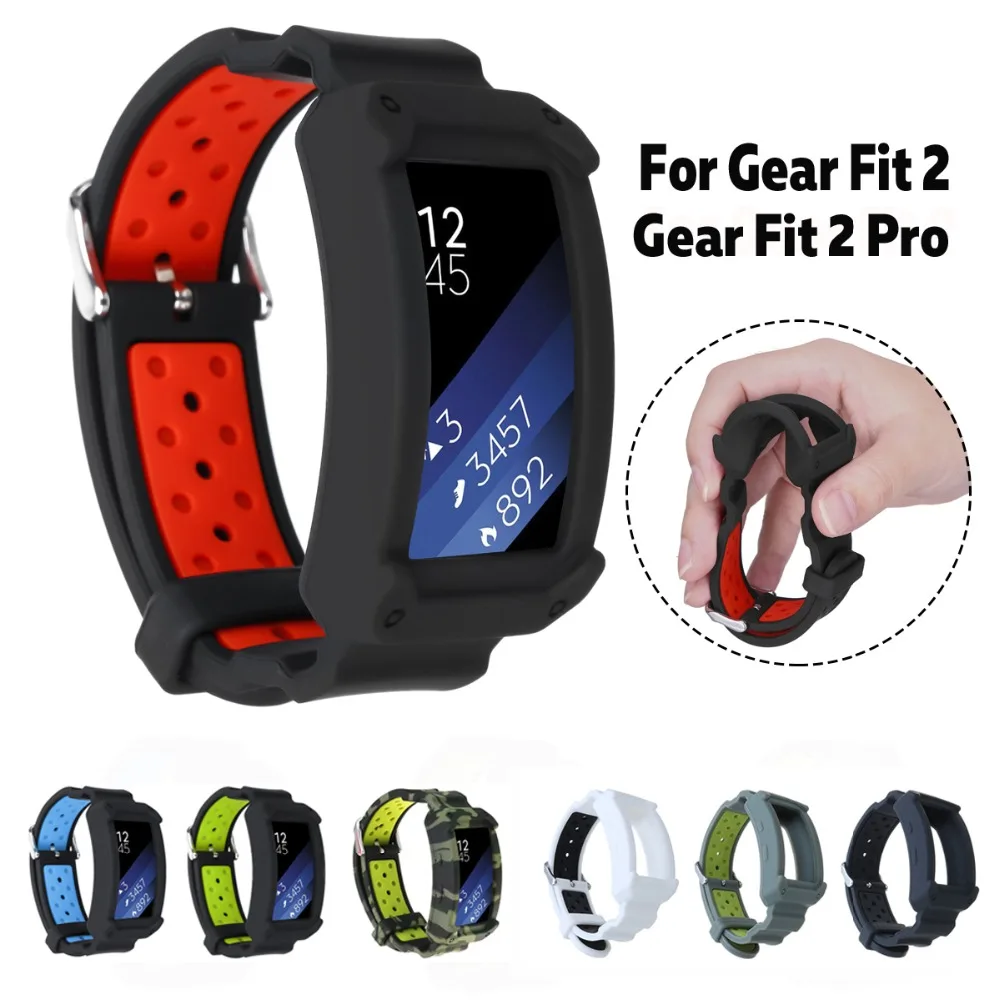 Ремешок силиконовый для Samsung Gear сменный спортивный браслет 2 SM-R360/Fit2 Pro R365 |