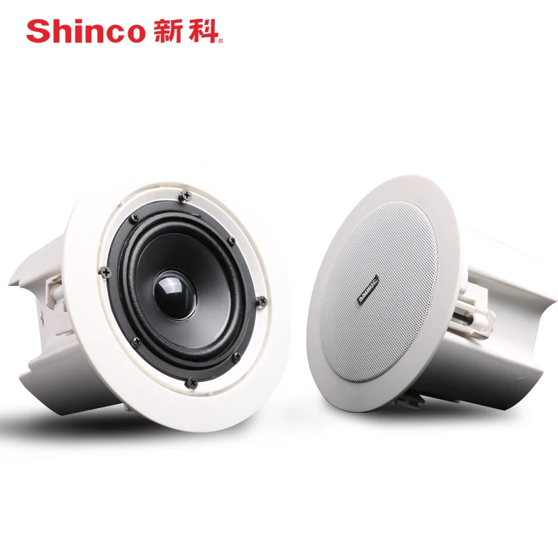 Bluetooth активные потолочные колонки Shin co стерео цифровая фотография круглая музыка